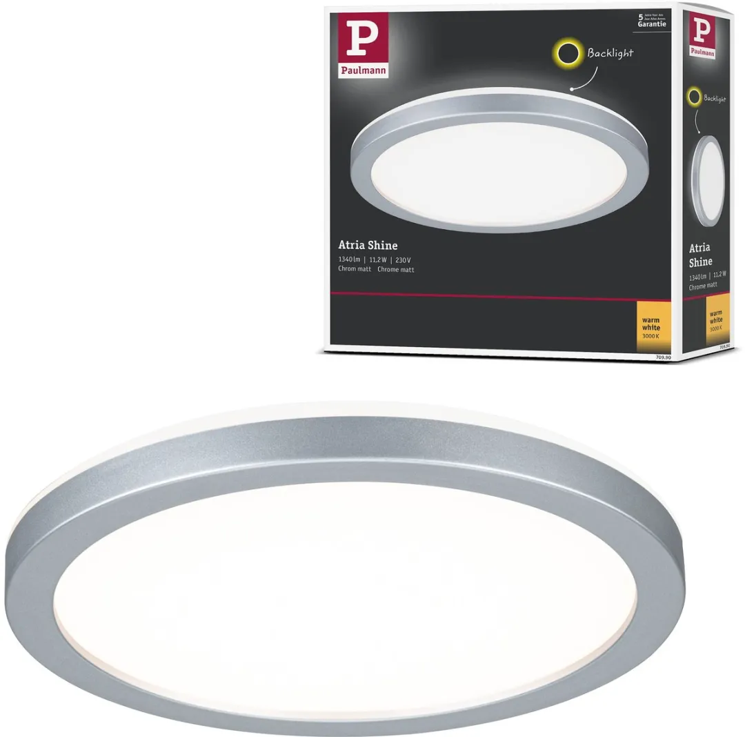 Paulmann Atria Shine LED-paneel 11,2W 850lm 3000K