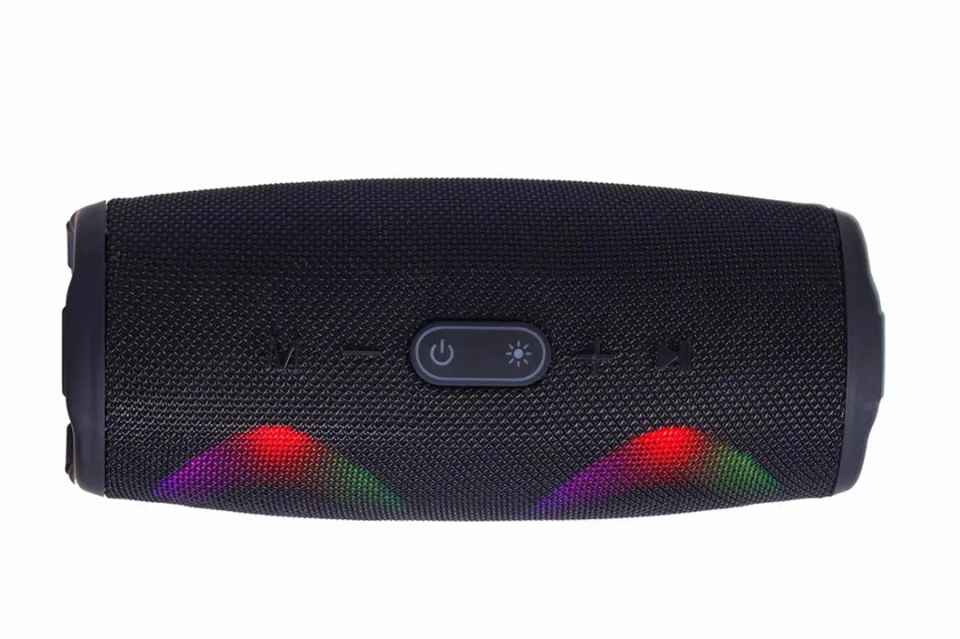 Gembird BT LED Speaker SPK-BT-LED-02 - 10W - Zwart