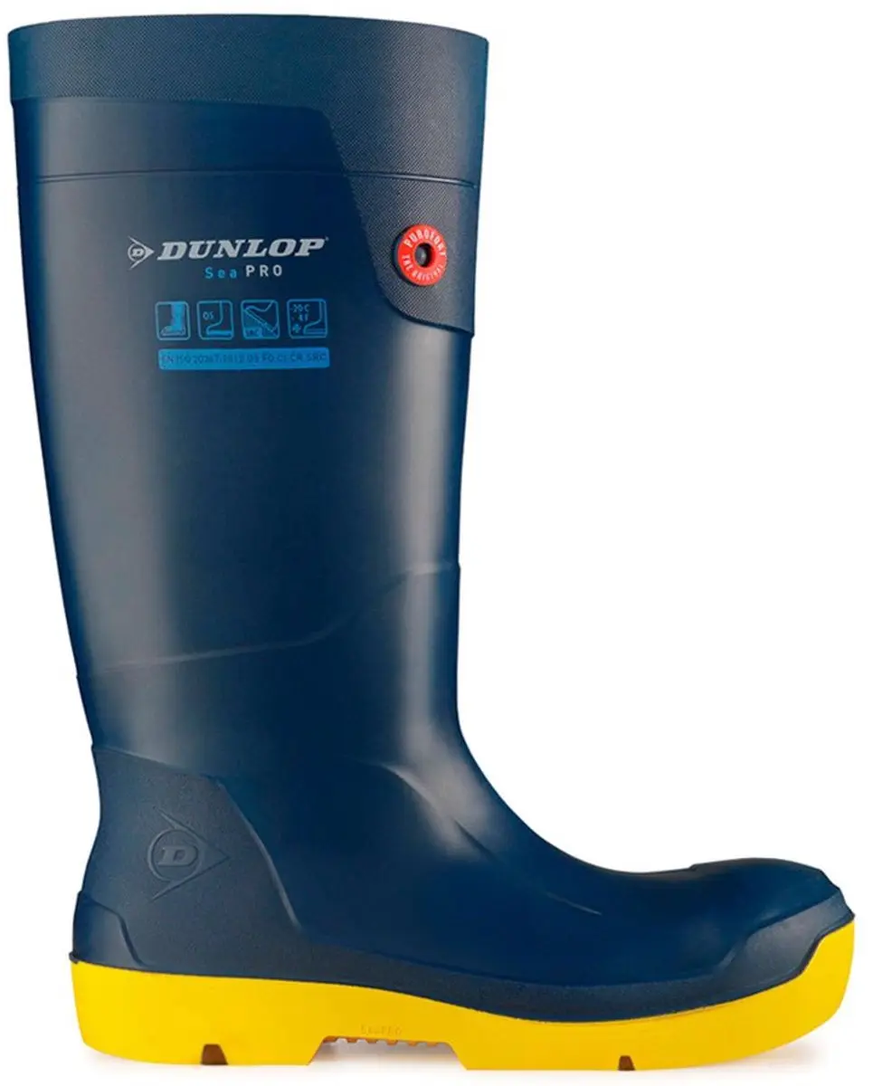 Dunlop Footwear Seapro Regenlaarzen Blauw EU 43 Man