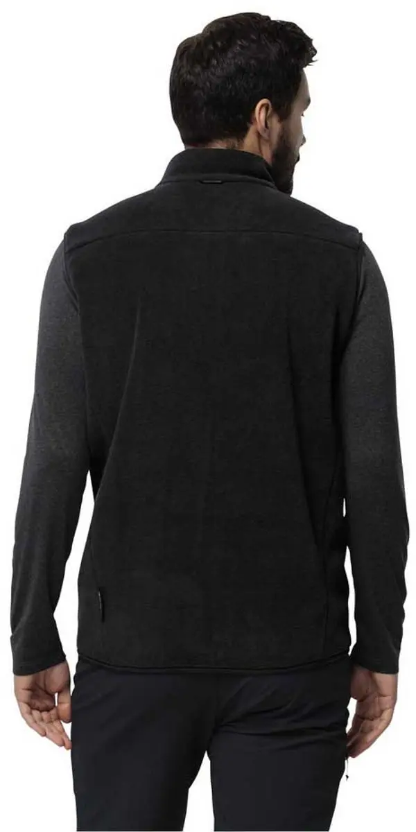 Jack Wolfskin Waldsteig FZ Vest Heren Bodywarmer - Fleece - Zwart XL - afbeelding 2 van 5