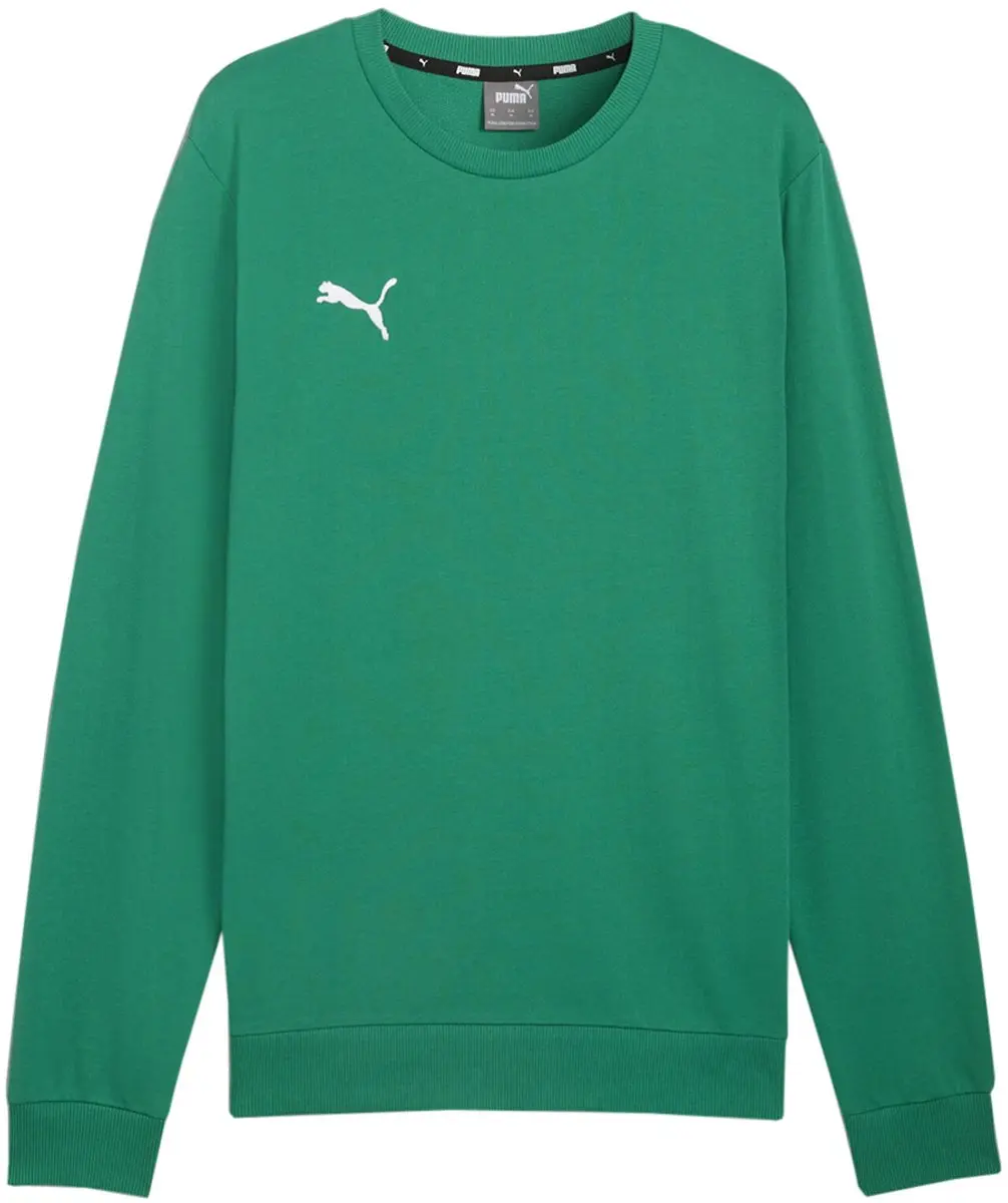 Puma Team Goal Casuals Crew Neck Sweat Heren Groen - Maat XL