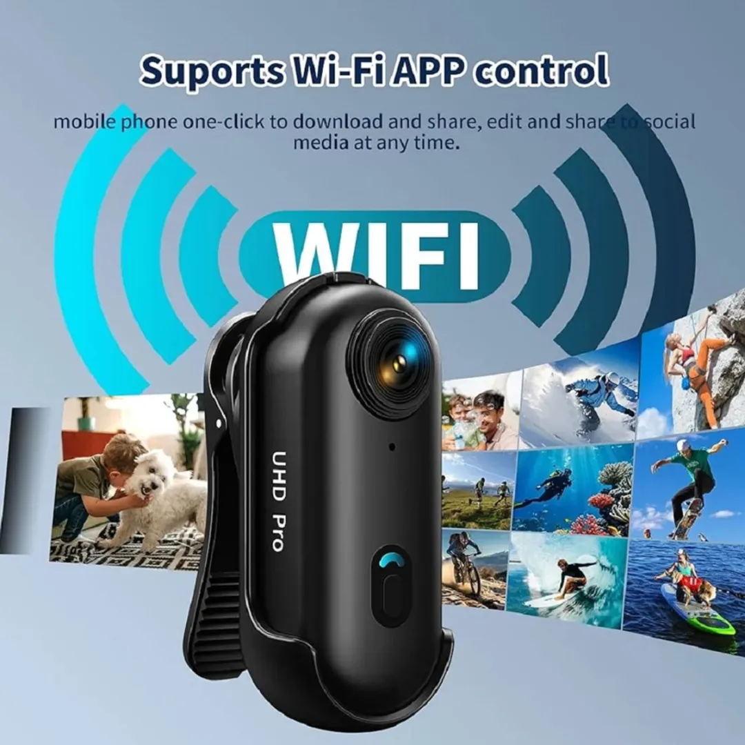 RedParrot NVT HD Huisdiercamera - 8MP - Zwart