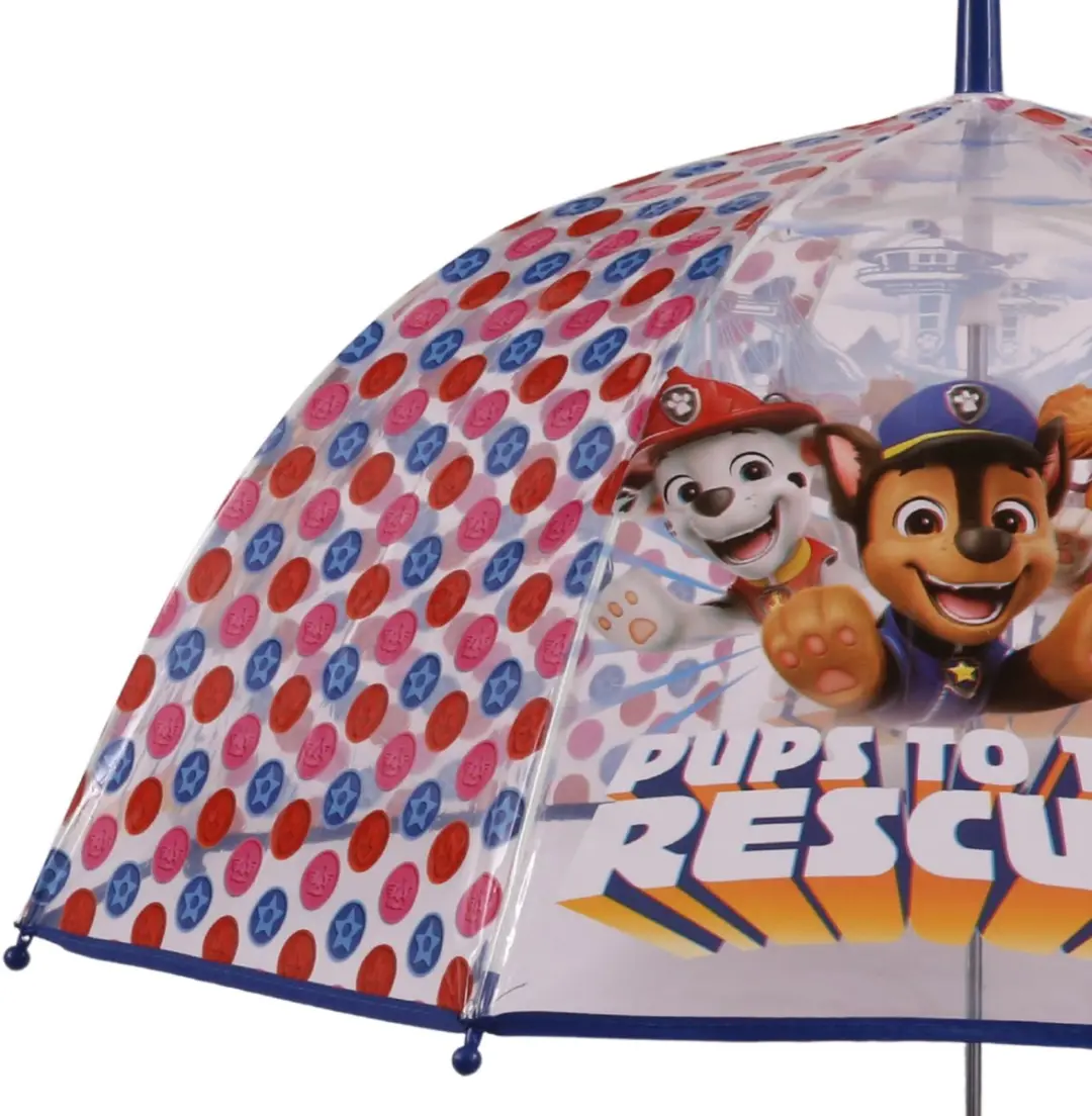 Paw Patrol Chase, Marshall, Skye Kinderparaplu, OPVOUWBAAR transparant paraplu v