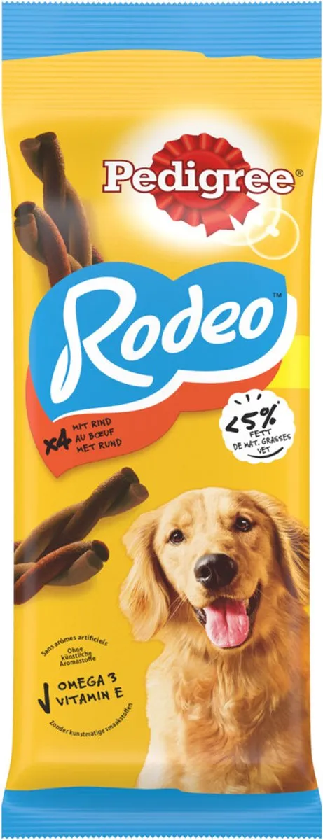 Pedigree Rodeo Snacks Rund - 20 Stuks