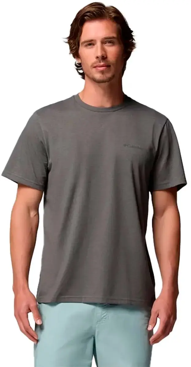 Columbia Csc™ Basic T-shirt Met Korte Mouwen Grijs L Man