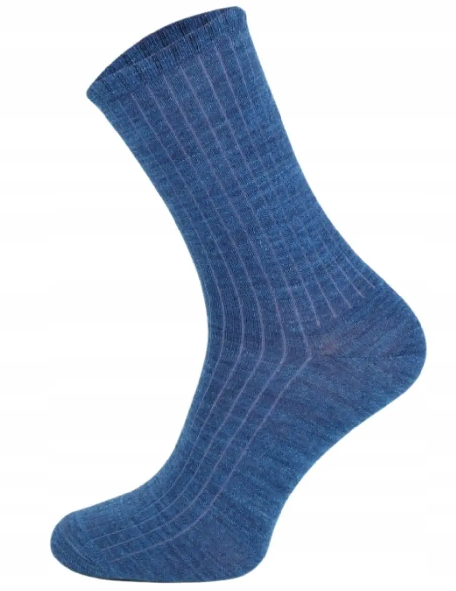 Comodo Cozy Alpaca & Merino Sokken Denim Maat 43-46