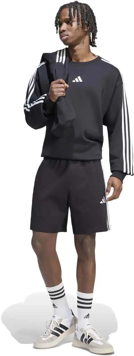 adidas Sportswear Essentials 3-Stripes Single Jersey Short - Heren - Zwart - afbeelding 4 van 6