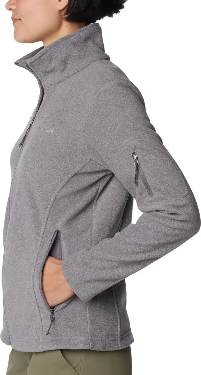 Columbia Fast Trek II Fleecevest Dames - Grijs - XXL - afbeelding 3 van 6