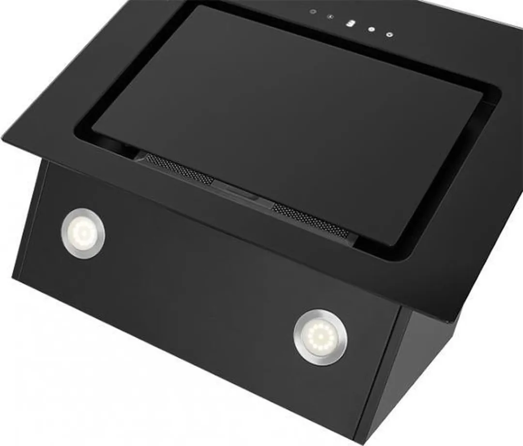 Bomann DU 771 G Afzuigkap 604 m³/u - Muurmontage - 150mm - Zwart/Zilver