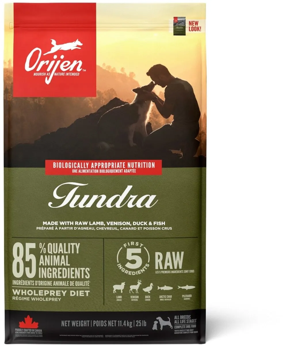 Orijen Whole Prey Tundra Hondenvoer - 11.4 kg