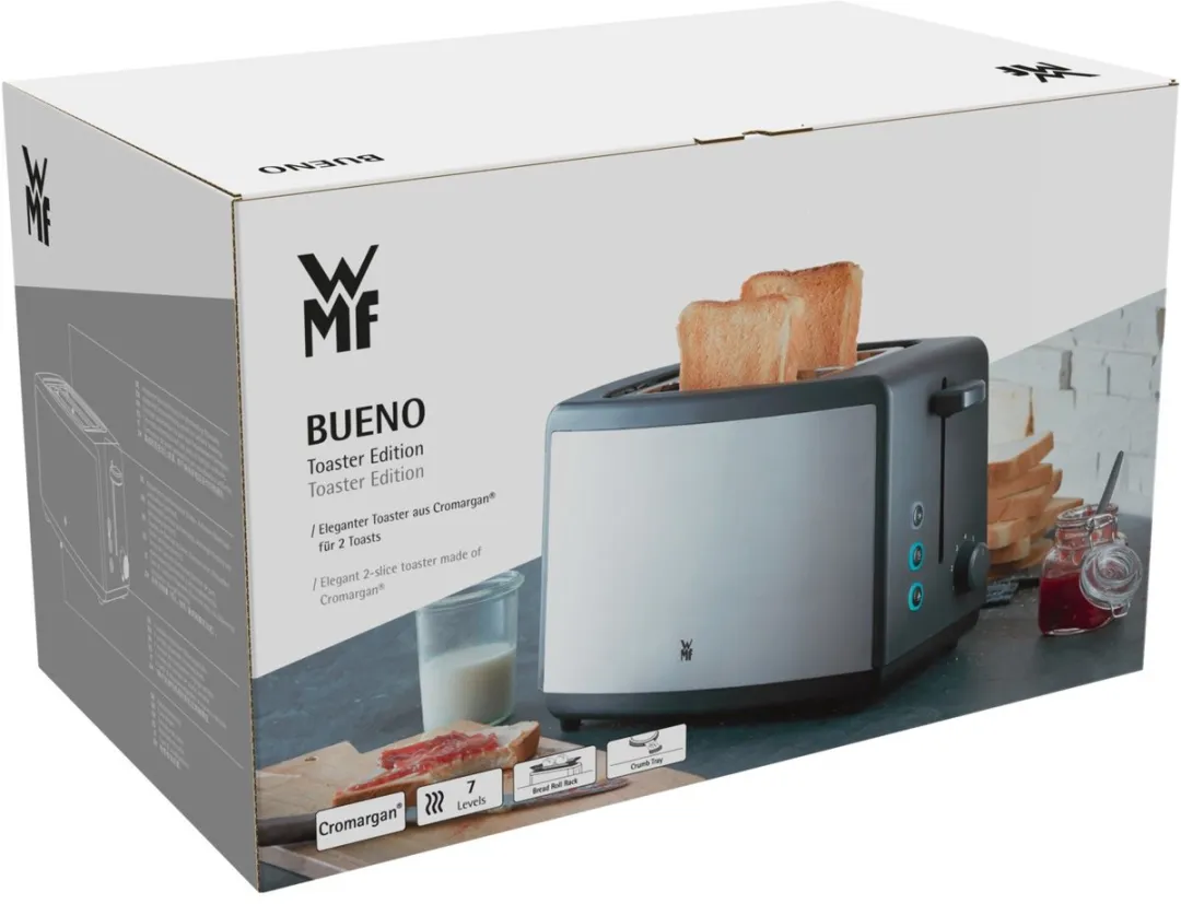 WMF Bueno Edition Broodrooster 2 Snacks - 0414110011