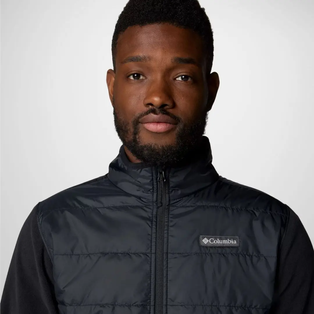 Columbia Basin Butte Full Zip Fleece II Heren - Zwart - M - afbeelding 6 van 6