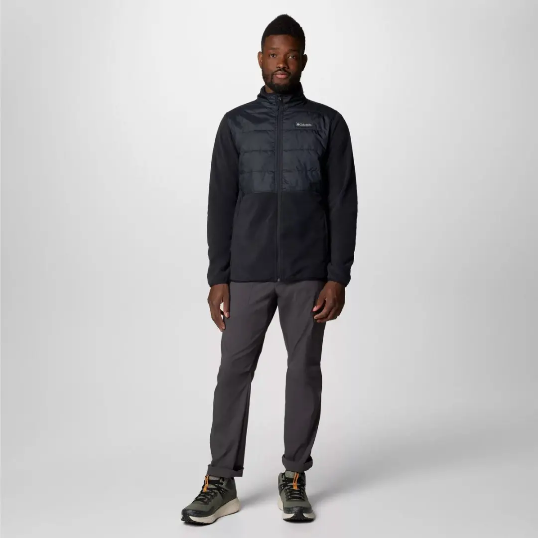 Columbia Basin Butte Full Zip Fleece II Heren - Zwart - M - afbeelding 5 van 6