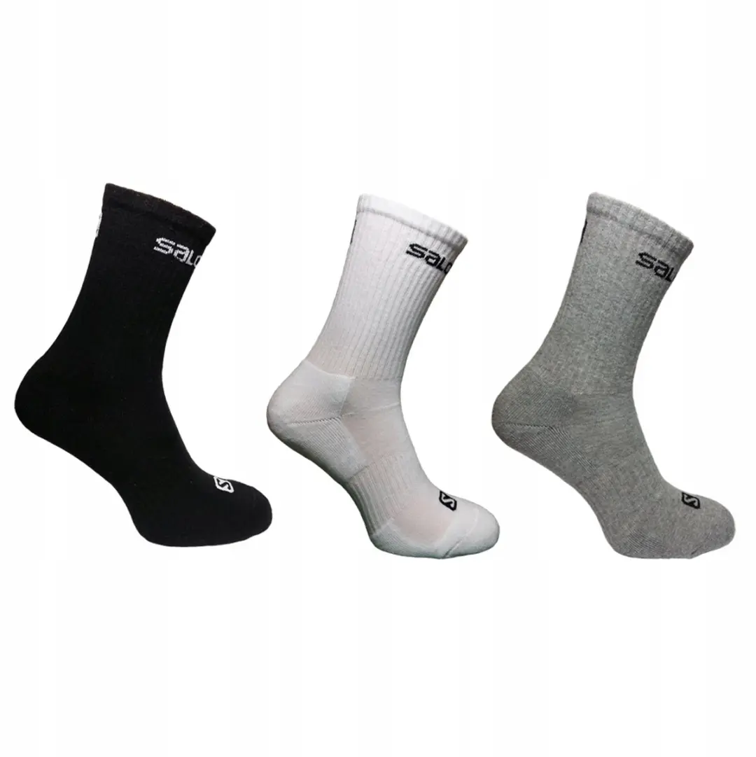 Salomon Tourist Sokken Katoen 3 Paar Maat XL (45-47)