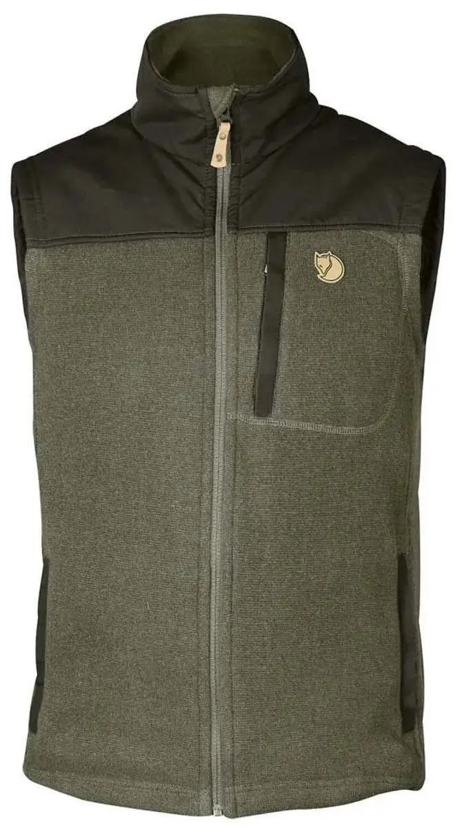 Fjällräven Buck Fleecevest - Olijf - M - afbeelding 3 van 6