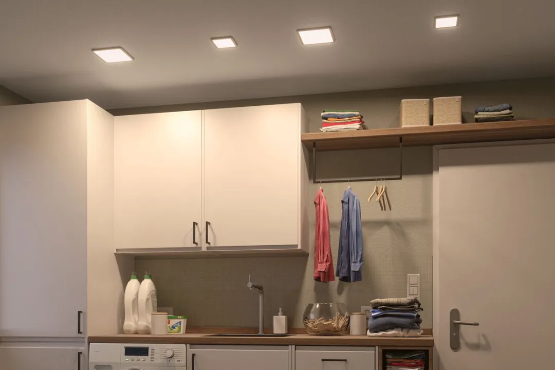 Paulmann VariFit Areo LED-inbouwpaneel 6,5W 500lm 3000K - 118x118mm Wit