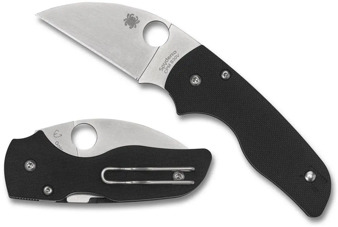 Spyderco Zakmes Lil Native Wharncliffe Black CPM S30V PE