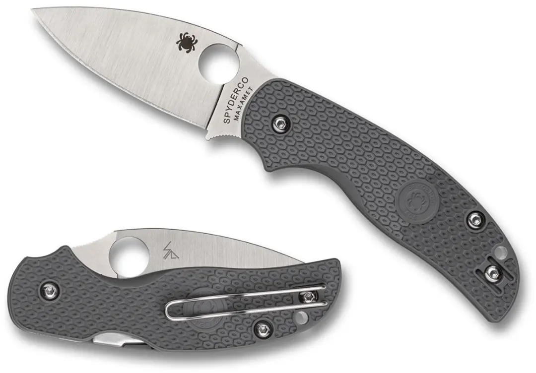 Spyderco Zakmes Sage 5 Cool Grey Maxamet PE