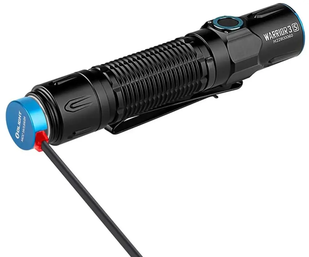 Olight Warrior 3S Zaklamp - 2300 lumen - Zwart - afbeelding 3 van 6