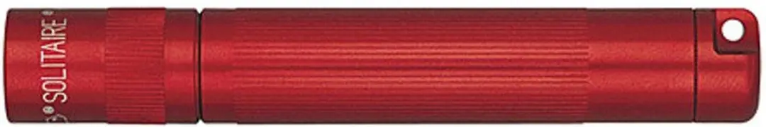 Maglite Solitaire LED Zaklamp - 80mm - Rood - afbeelding 3 van 3