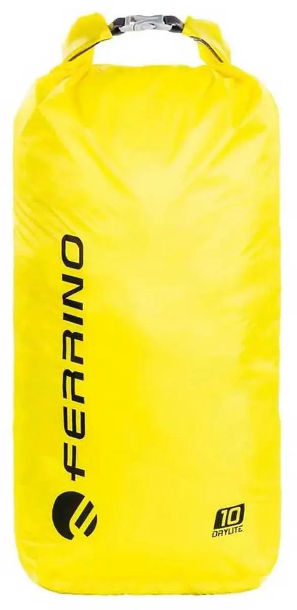 Ferrino Drylite Droge Zak 10L - Geel - afbeelding 3 van 3