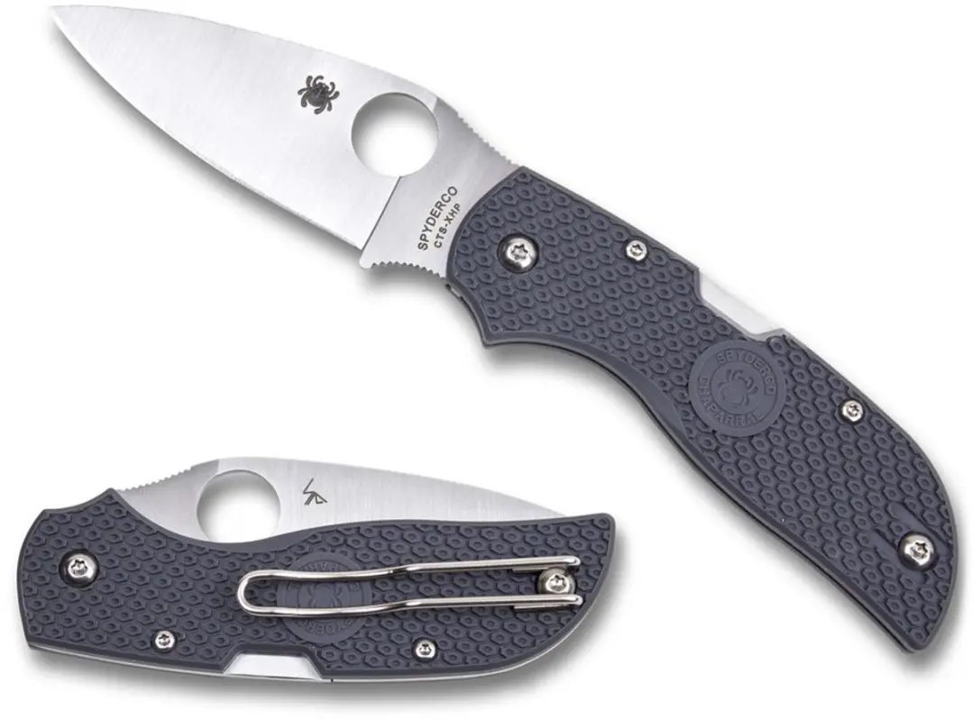 Spyderco Zakmes Chaparral Lightweight Grey CTS XHP PE