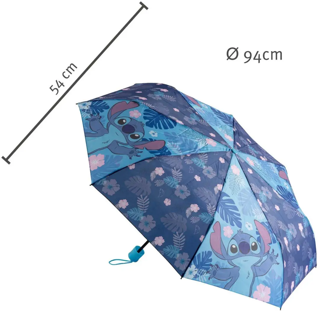Lilo & Stitch Kinderparaplu - Blauw - afbeelding 2 van 3