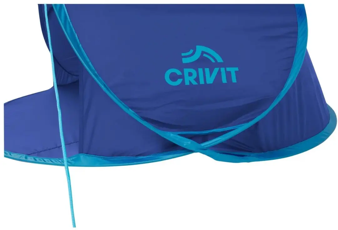 CRIVIT Pop-up strandtent - 180x125x83cm - Blauw - afbeelding 2 van 6