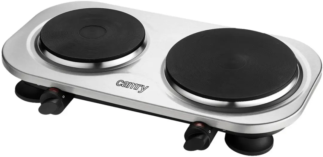 Camry CR 6511 Elektrische Kookplaat - Dubbel - 2500W - Zwart - afbeelding 5 van 6