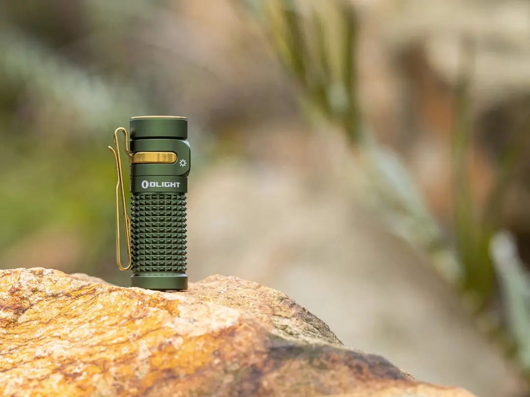 Olight Baton 4 Zaklamp - 1300 lm - OD Groen - afbeelding 2 van 6
