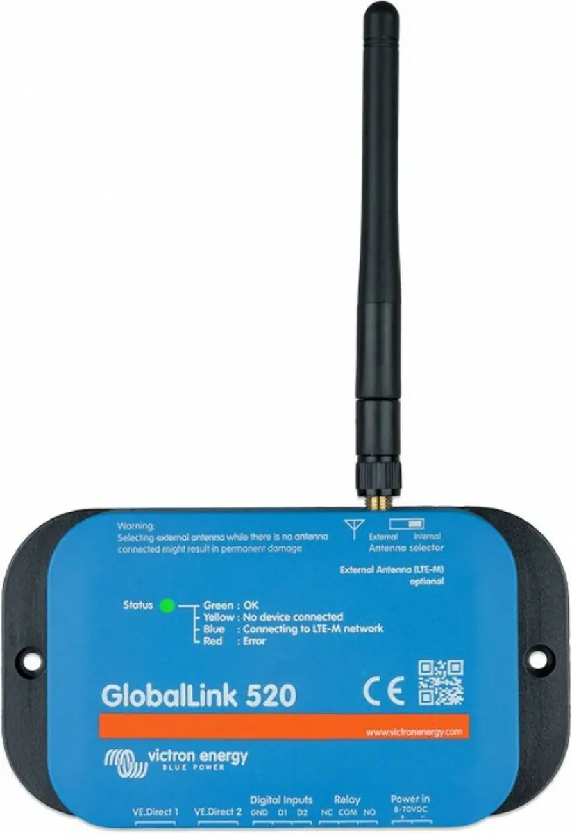 Victron GlobalLink 520 ASS030543020 Systeembewaking - Zwart - afbeelding 4 van 6