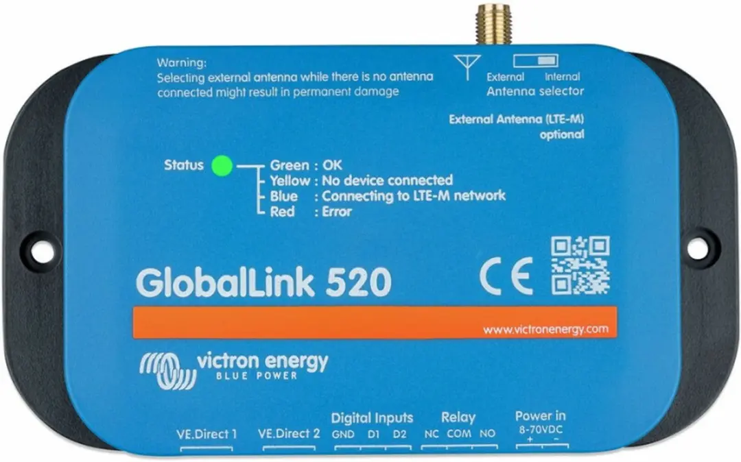 Victron GlobalLink 520 ASS030543020 Systeembewaking