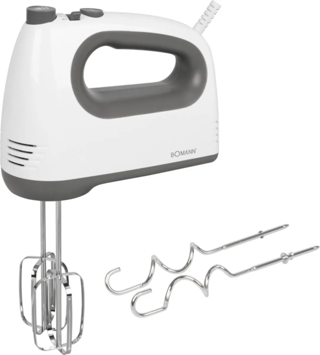 Bomann HM 6054 CB Handmixer 400W - Wit - afbeelding 4 van 4