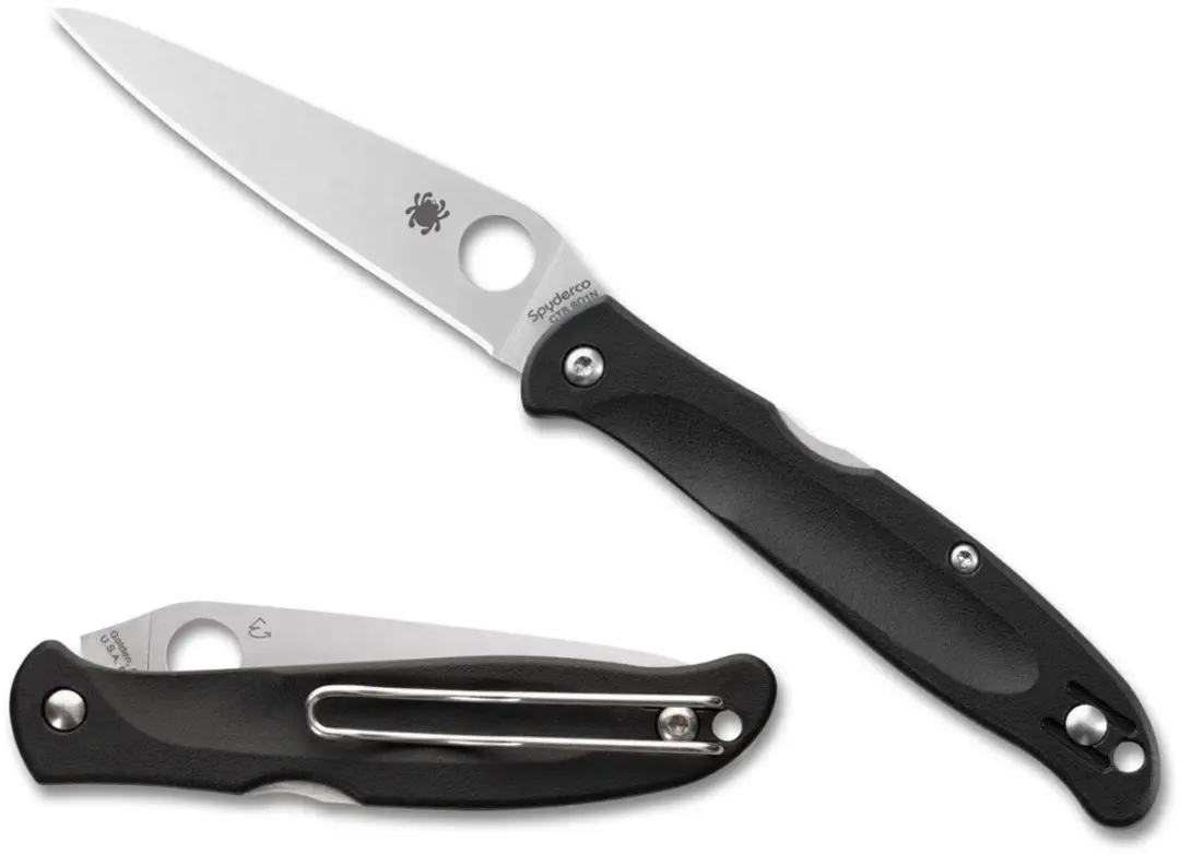 Spyderco Charisma Black Lightweight BD1N PE