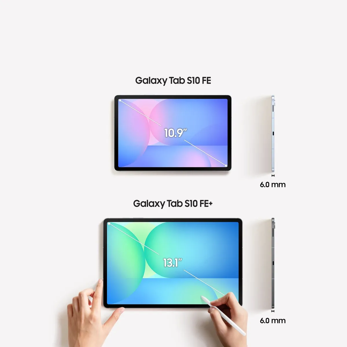 Samsung Galaxy Tab S10 FE SM-X520NZSREUB - 128GB - Zilver