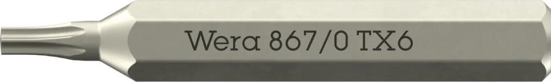 Wera Bit T6 867/0 Micro TX 6