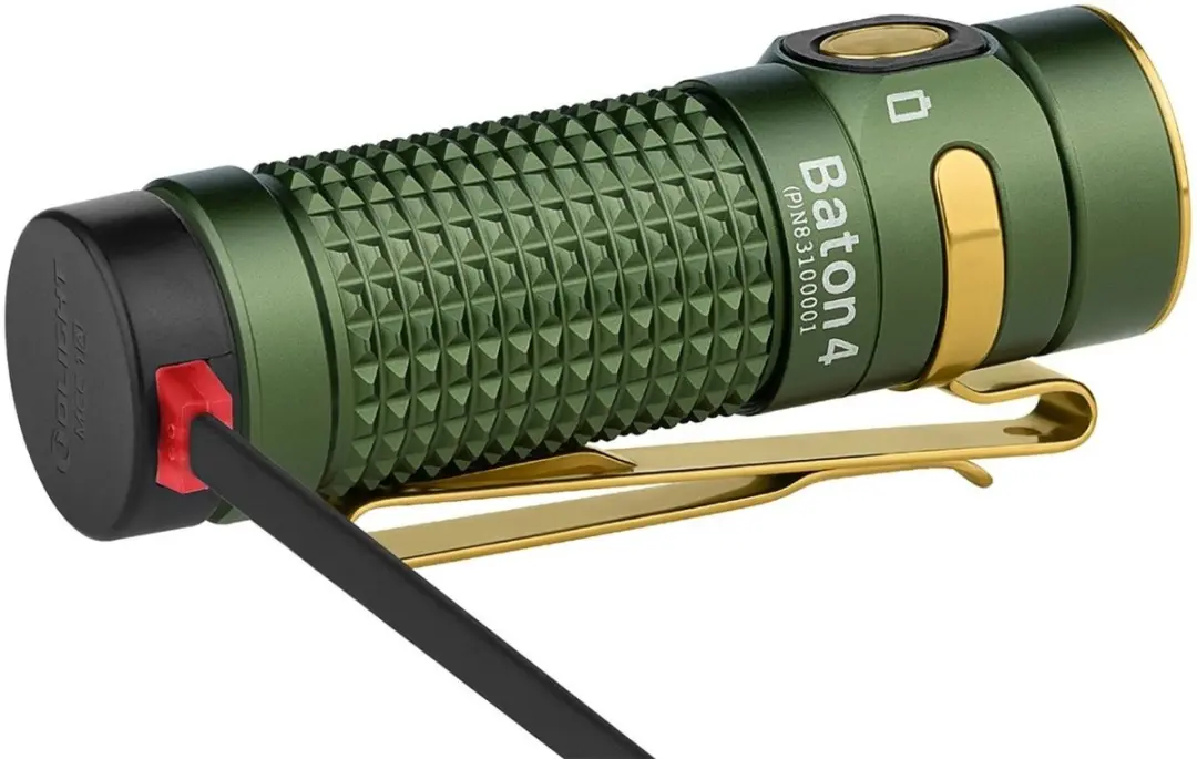 Olight Baton 4 Premium Kit Zaklamp - 1300 lm - OD Groen - afbeelding 2 van 6