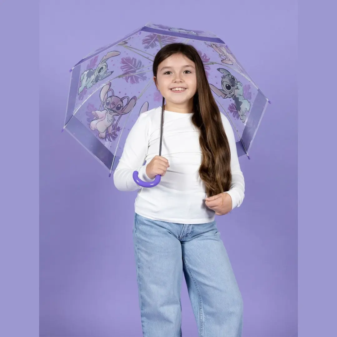 Lilo & Stitch Kinderparaplu - Transparant - afbeelding 4 van 6