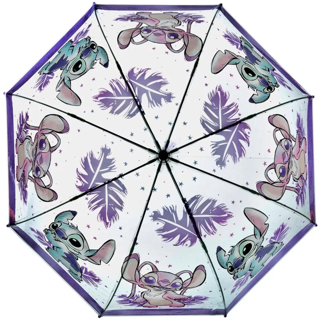 Lilo & Stitch Kinderparaplu - Transparant - afbeelding 6 van 6