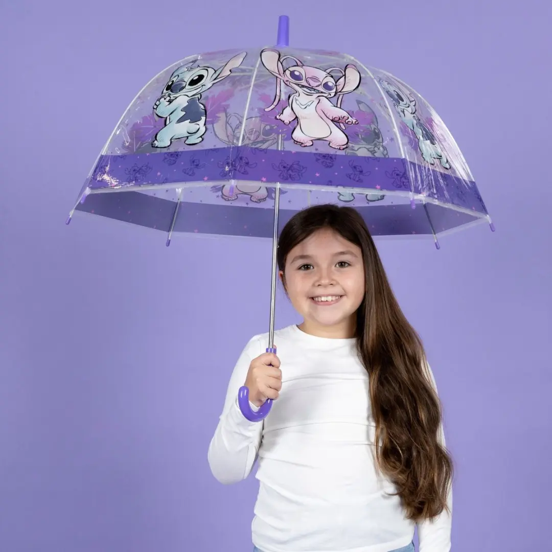 Lilo & Stitch Kinderparaplu - Transparant - afbeelding 3 van 6