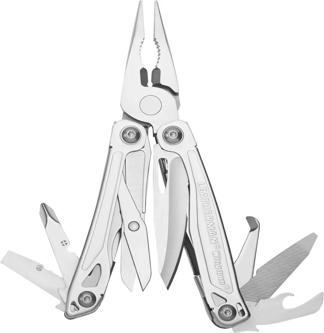Leatherman Wingman Multi-Tool - 14 Functies - Zilver - afbeelding 2 van 6