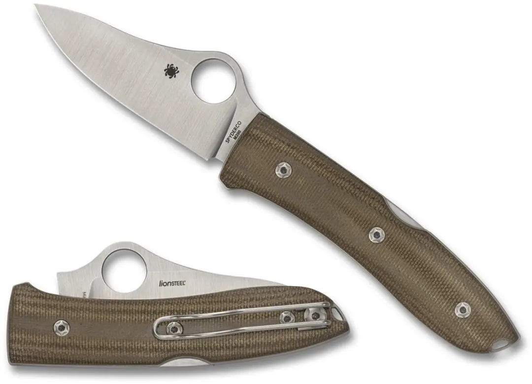 Spyderco Zakmes SpyOpera Brown CPM M39 PE
