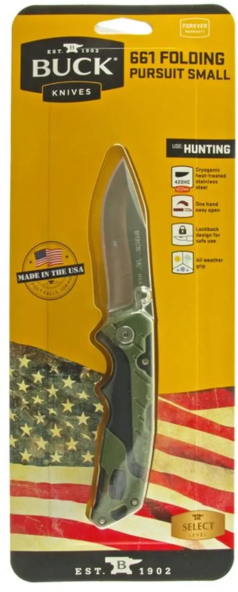 Buck zakmes Folding Pursuit Small Clampack