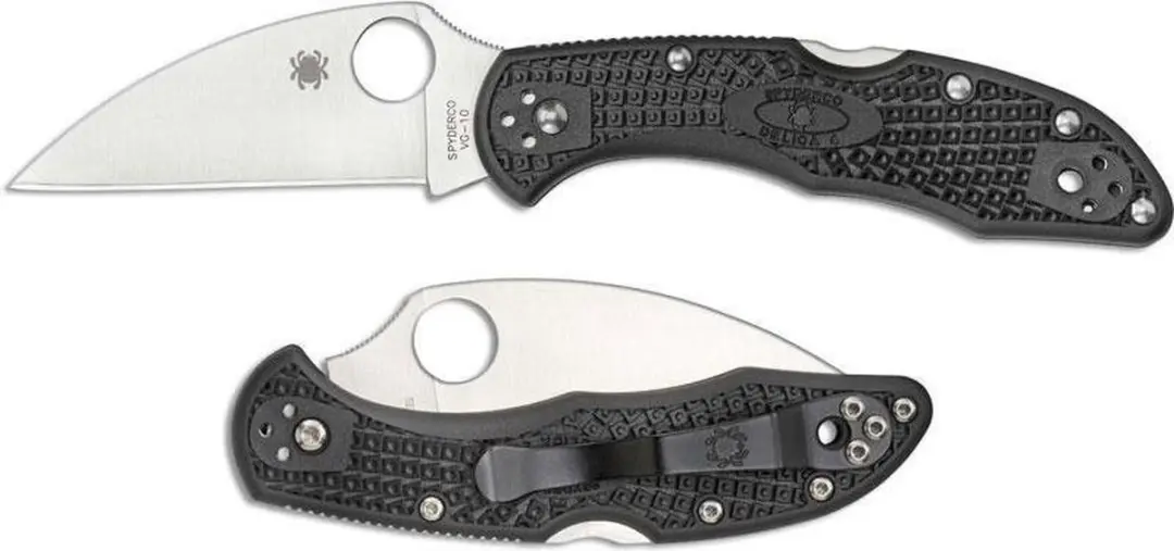 Spyderco Zakmes Delica 4 Lightweight Wharncliffe Black VG-10 PE