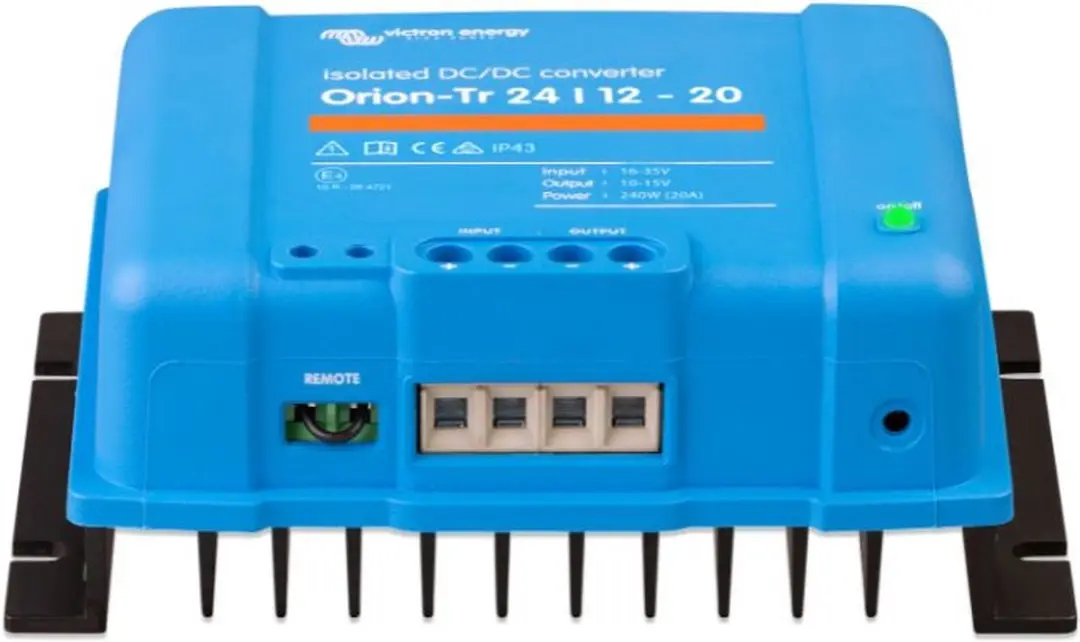 Victron Orion-Tr ORI241224110 Omvormer - 240W - Blauw - afbeelding 2 van 6