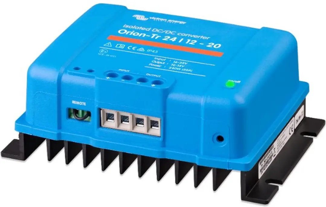 Victron Orion-Tr ORI241224110 Omvormer - 240W - Blauw - afbeelding 3 van 6