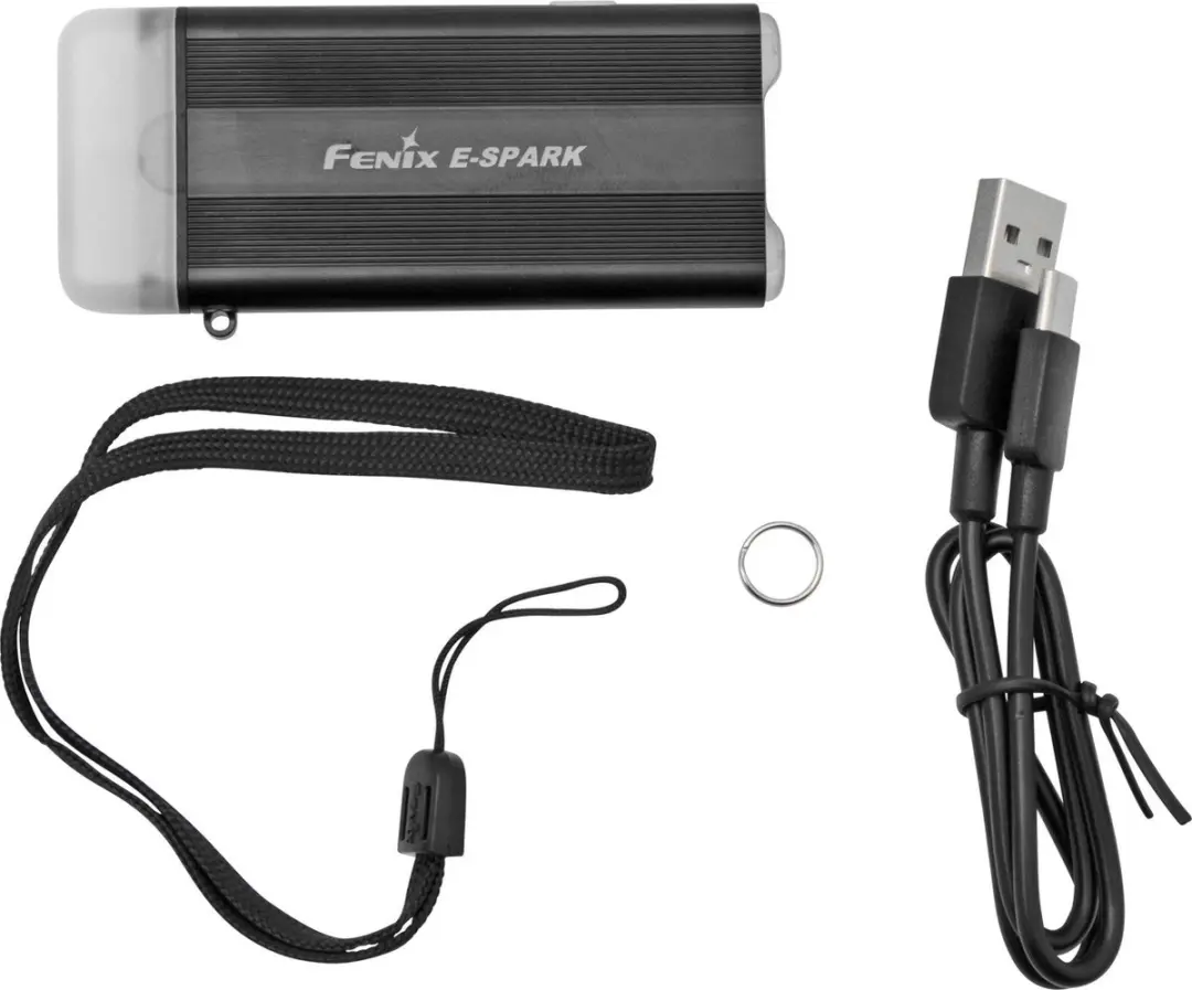 Fenix E-SPARK FEE-SPARK Sleutelhanger Zaklamp - Zwart - afbeelding 3 van 6