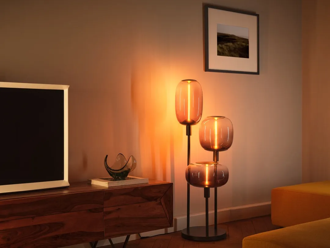 Osram Decor Stick Floor Grondlamp 3xE27 - Donkergrijs