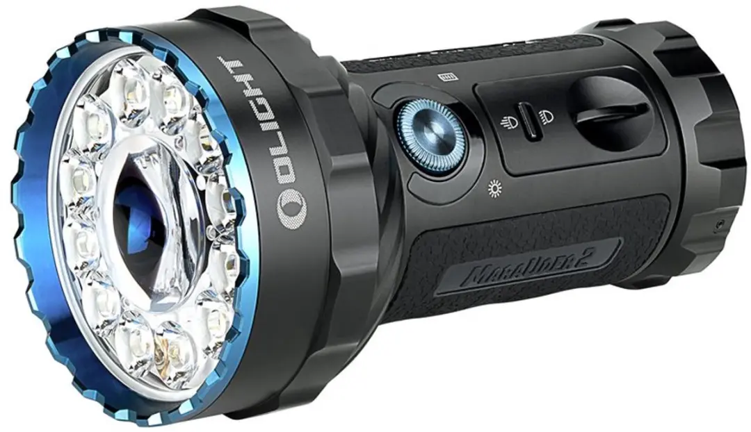 Olight Marauder 2 Oplaadbare Zaklamp - 14000 lm - Zwart - afbeelding 2 van 6
