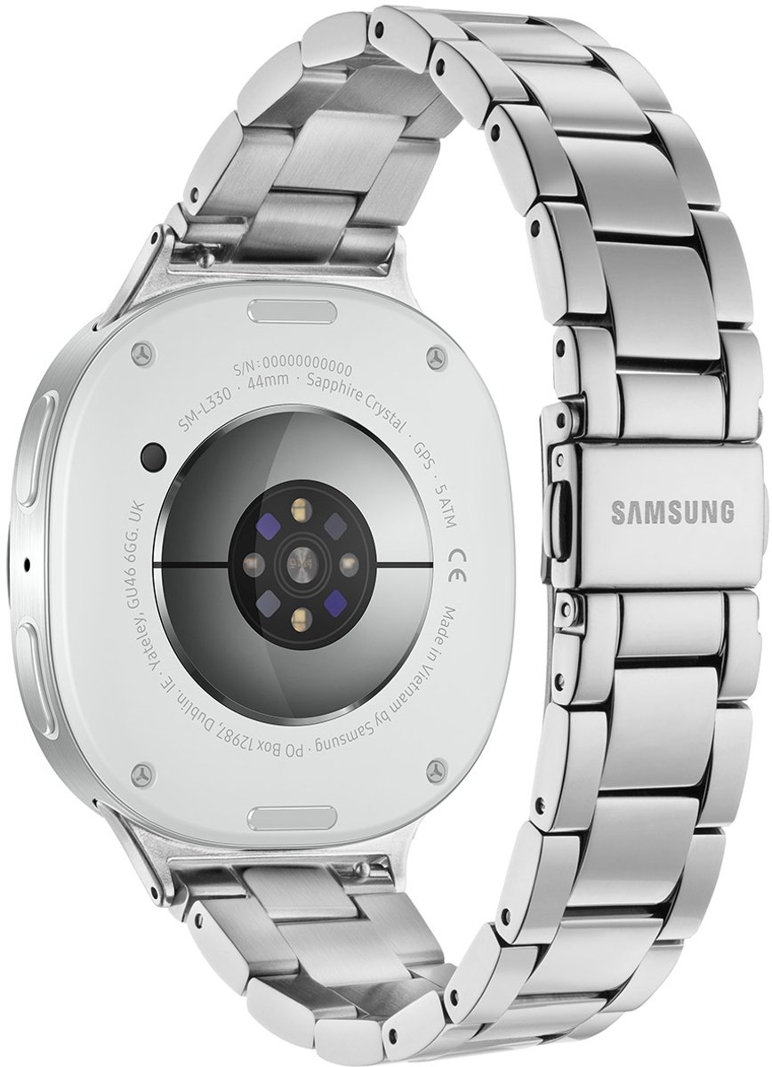 Samsung Special Edition Galaxy Watch 8 LTE Zilver/Zilverkl Staal 44mm